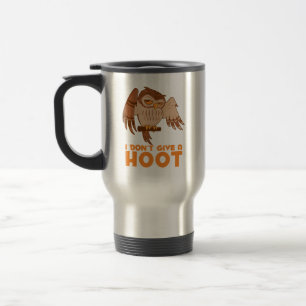I Don't Give A Hoot Owl Travel Mug