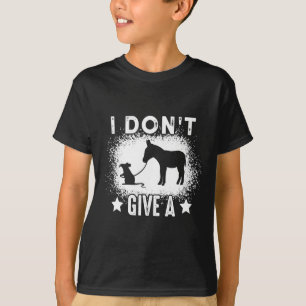 I Dont Give A Rats Bleached Saying 1 T-Shirt