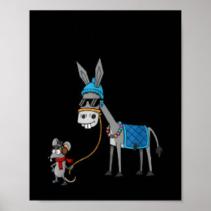 I Don't Give A Rats S Azz Mouse Funny Animal  Poster