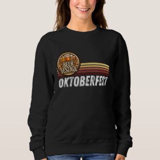 I Don't Give A Schnitzel Dabbing Oktoberfest Beer  Sweatshirt