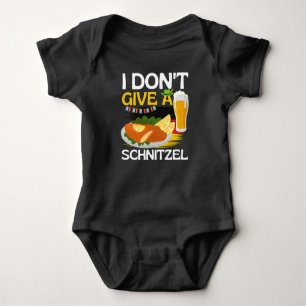I Don't Give A Schnitzel - Oktoberfest Baby Bodysuit
