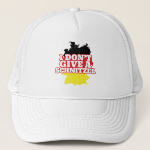 I Dont Give Schnitzel Oktoberfest Germany Flag Trucker Hat