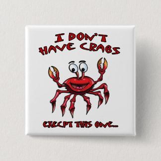 I don't have crabs, except this one 15 cm square badge