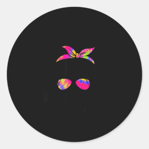 I Don't Know I Just Work Here Funny Sarcasm Quotes Classic Round Sticker