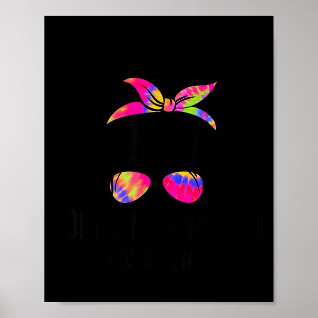 I Don't Know I Just Work Here Funny Sarcasm Quotes Poster (Front)