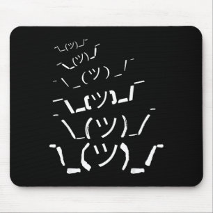 I Don't Know Idk  Mouse Pad