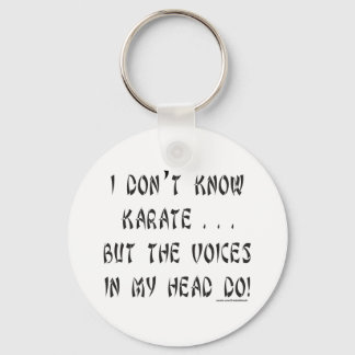 I DON'T KNOW KARATE T-SHIRTS AND GIFTS KEY RING