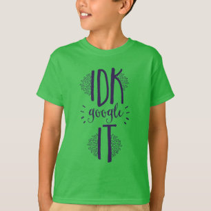I Don't Know Search It Technology Geek T-Shirt