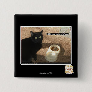 I don't know you cared 15 cm square badge