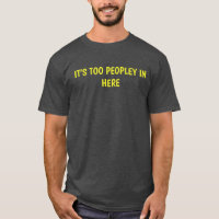 I don't like crowds