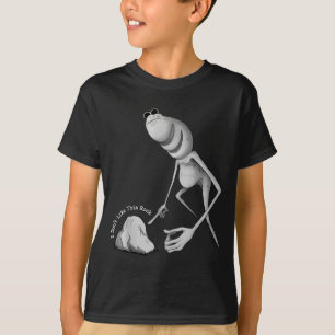 I Don't Like This Rock Funny Marcus The Worm Meme  T-Shirt