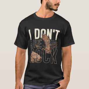 I Don't Like This Rock Marcus The Worm Meme Funny  T-Shirt