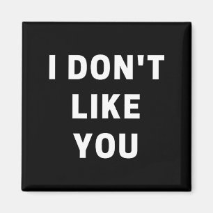 I Don't Like You - I'm Difficult  Magnet