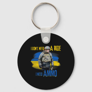 I Don't Need A Ride2 Key Ring