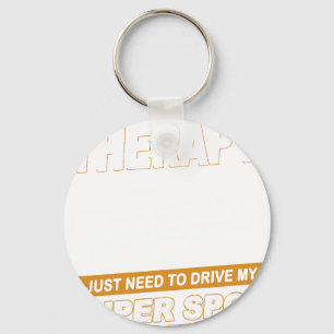 I DON'T NEED THERAPY Chevrolet Super Sport Chevell Key Ring