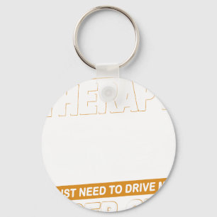 I DON'T NEED THERAPY Dodge Viper 1996 Gts Stripes  Key Ring