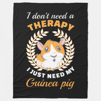 I Dont need therapy Fleece Blanket