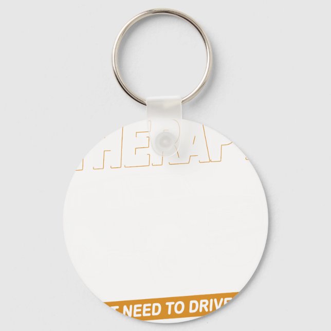 I DON'T NEED THERAPY-FORD BRONCO KEY RING (Front)
