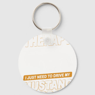 I DON'T NEED THERAPY Ford Mustang 2000 Svt Cobra R Key Ring
