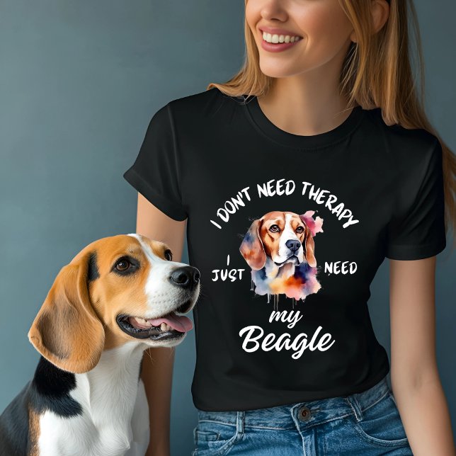 I Don't Need Therapy, I Just Need My Beagle T-Shirt (Creator Uploaded)