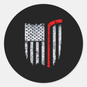 I Dont Need Therapy I Just Need To Play Hockey Classic Round Sticker