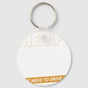 I DON'T NEED THERAPY Porsche 911 Carrera Rs 2.7 Key Ring