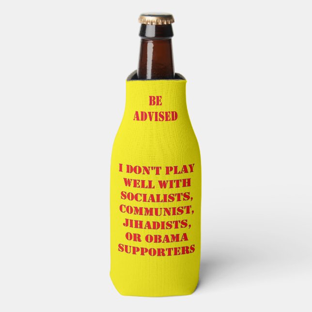 I DON'T PLAY WELL WITH BOTTLE COOLER (Bottle Front)