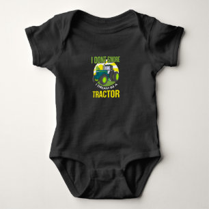 I Don't Snore, I Dream I'm A Tractor Baby Bodysuit
