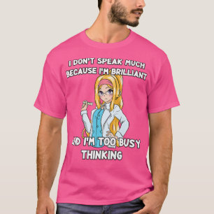 I Don't Speak Much Autistic Autism Awareness Kawa T-Shirt
