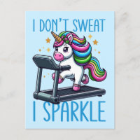 I Don't Sweat, I Sparkle Dazzle Your Workout