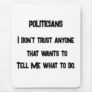 I Don't Trust Mouse Pad