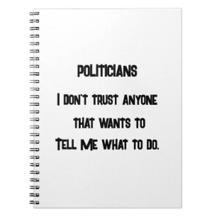 I Don't Trust Notebook