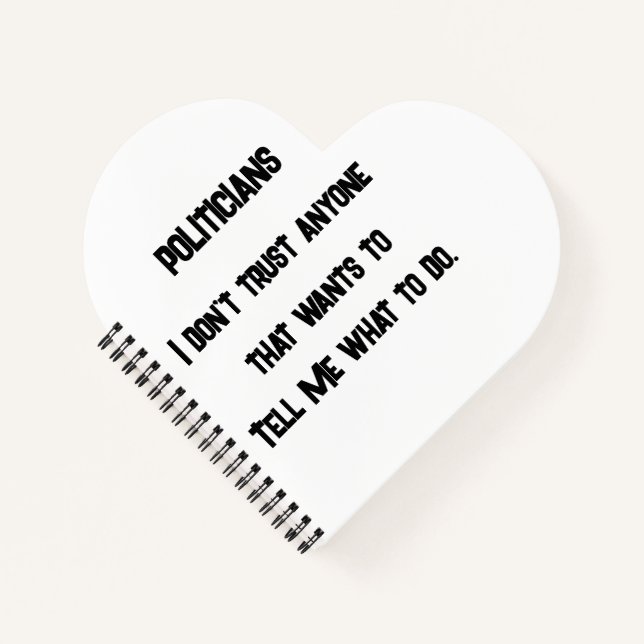 I Don't Trust Notebook (Front)