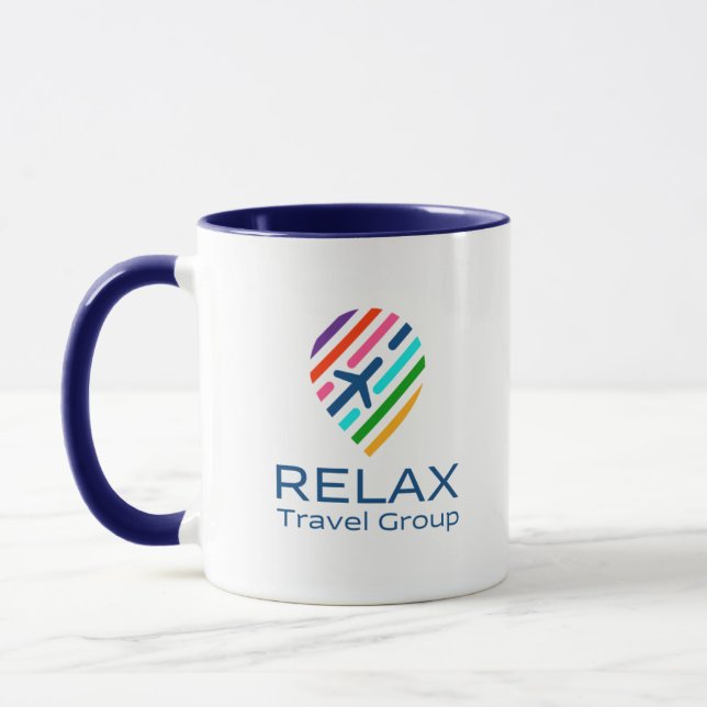 I don't worry travel agent Mug (Left)