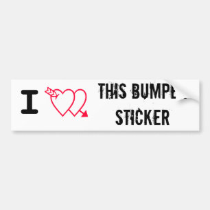 I Double Love This Bumper Sticker
