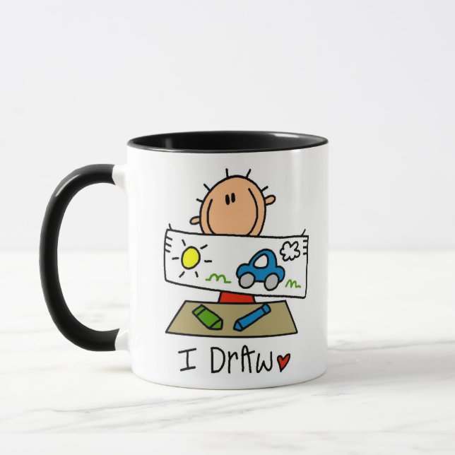 I Draw Mug (Left)