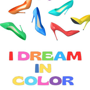 I Dream In Colour women's shoes T-Shirt