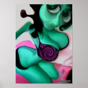 I dream in Green Poster