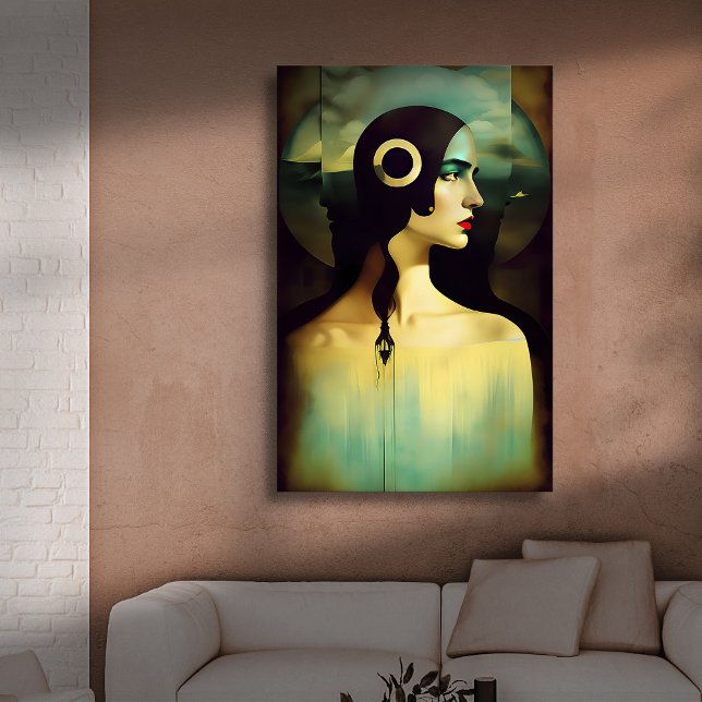 I Dream of a Lady Canvas Print (Creator Uploaded)