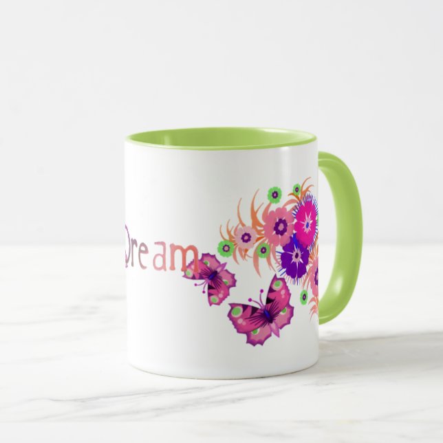 I Dream Of Butterflies Mug (Front Right)