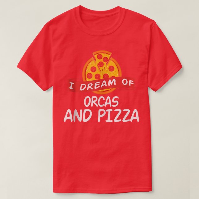 I Dream of ORCAS and Pizza ORCA Tank Top (Design Front)