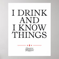 I Drink and I Know Things