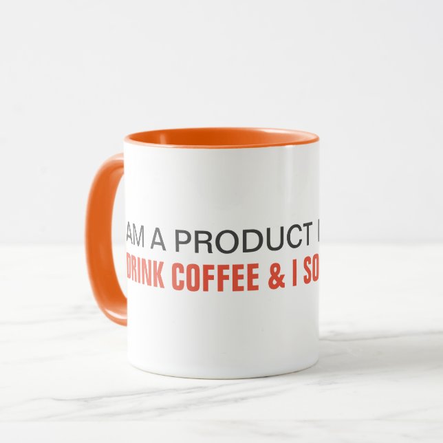 I drink coffee and I solve problems - product Mug (Front Left)
