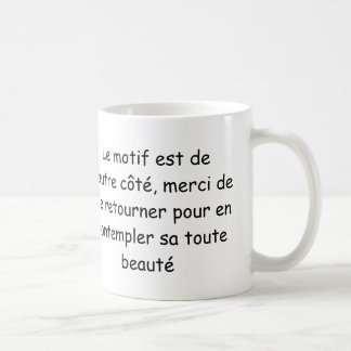 “I drink the bed of roses” (left hand) Coffee Mug