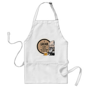 I Drink (to make you more interesting) Standard Apron