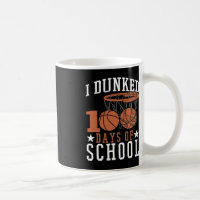 I Dunked 100 Days Of School Kindergarden Basketba