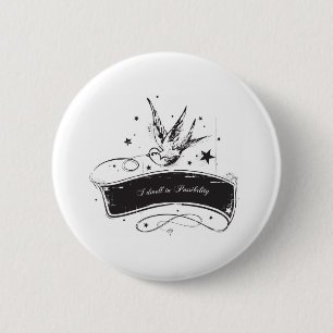 "I Dwell in Possibility" 6 Cm Round Badge