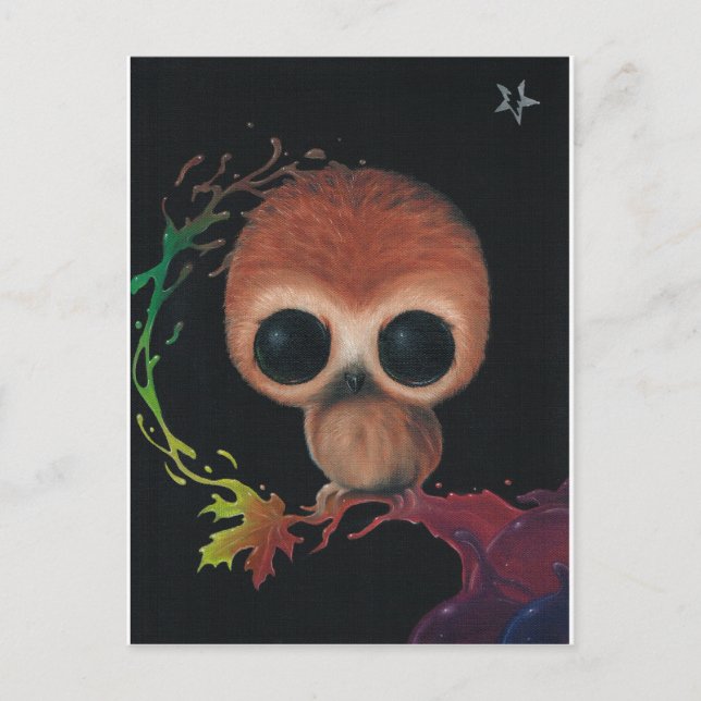 I eat anger for breakfast postcard (Front)