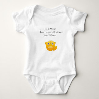 I eat at Mum's Baby Bodysuit