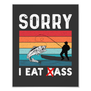I Eat Bass Photo Print